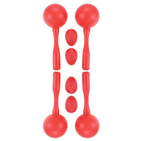 Set maracas + 4 shakers-œufs ABS