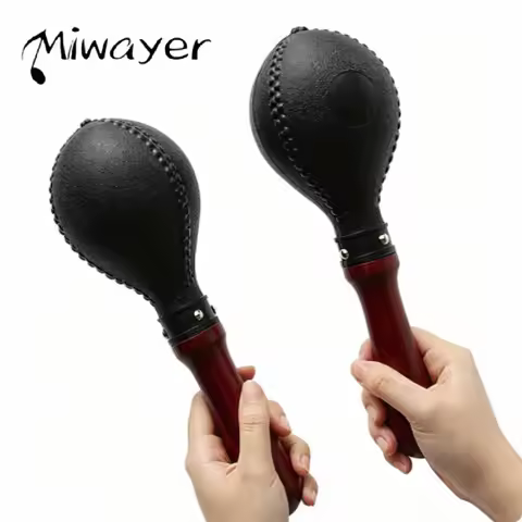 Maracas ABS poignées bois