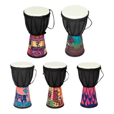 Tambour africain compact ABS coloré