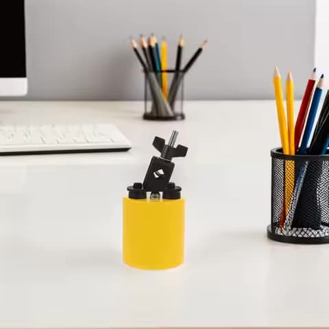 Cowbell jam block jaune vif